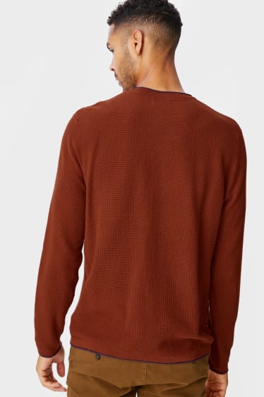 Men - Jumper - Colour espresso