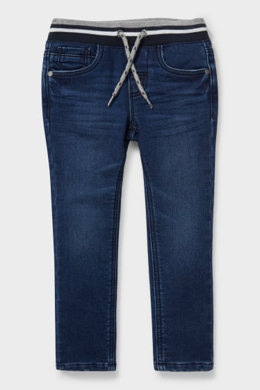 Kinder - Skinny Jeans - Thermojeans - jeans-blau