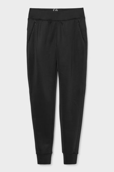 Dames - Joggingbroek - 4 Way Stretch - zwart