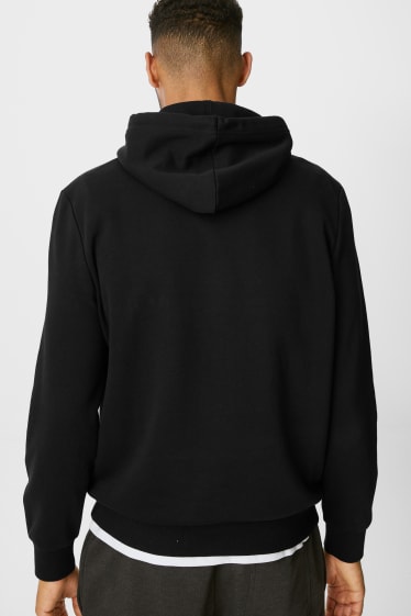 Heren - Hoodie - zwart