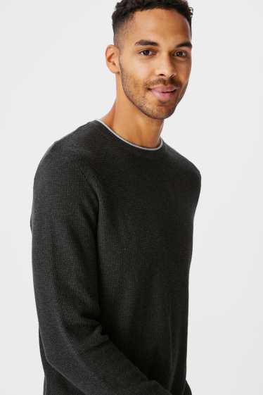 Men - Jumper - gray-melange
