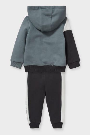 Babies - Baby outfit - 2 piece - dark gray