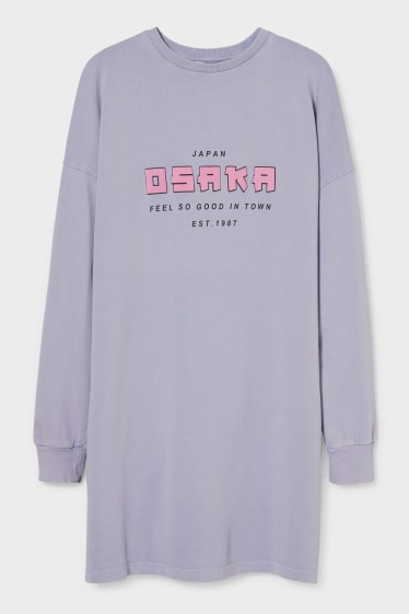 Teens & young adults - CLOCKHOUSE - sweatshirt dress - light violet