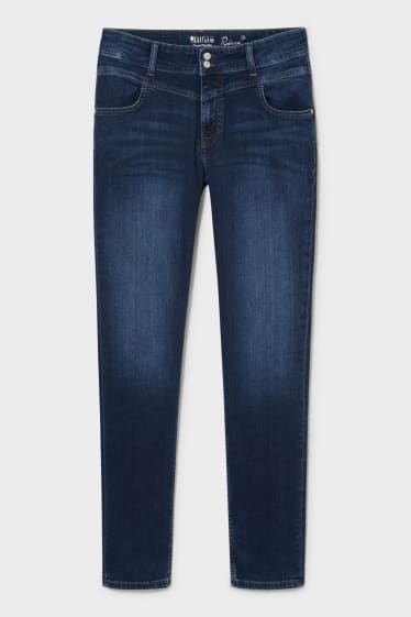 Women - MUSTANG - slim jeans - high waist - Rebecca - denim-blue