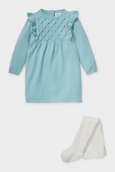 Baby's - Baby-outfit - 2-delig - mintgroen