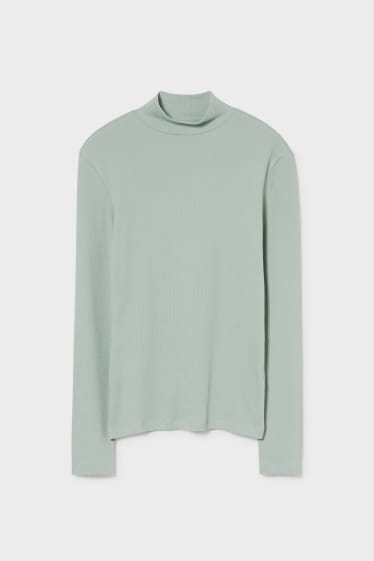 Teens & young adults - CLOCKHOUSE - long sleeve top - mint green