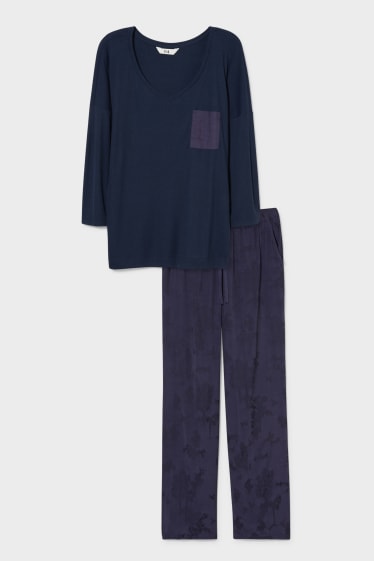 Women - Pyjamas - dark blue