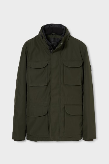 Men - Jacket with hood - dark green