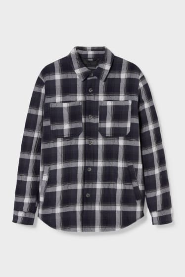 Men - CLOCKHOUSE - shirt jacket - dark blue