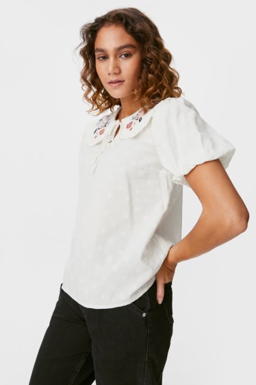 Teens & young adults - CLOCKHOUSE - blouse - white