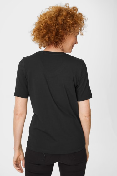 Damen - Multipack 2er - T-Shirt - schwarz / weiss