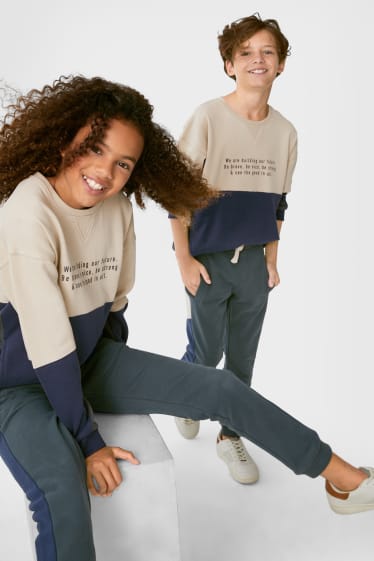 Kinder - Sweatshirt - genderneutral - dunkelblau