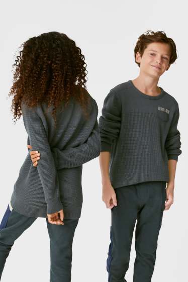 Children - Jumper - genderneutral - dark green