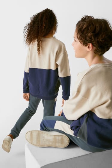 Kinder - Sweatshirt - genderneutral - dunkelblau