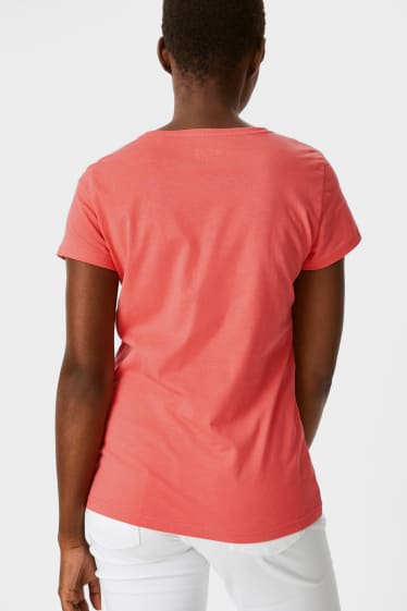 Damen - MUSTANG - T-Shirt - neon rosa