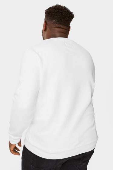 Hommes - CLOCKHOUSE - sweat-shirt - blanc
