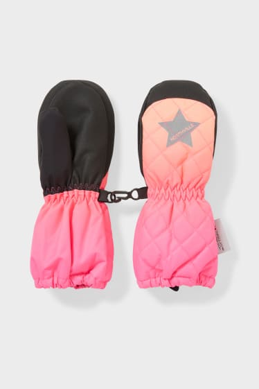 Kinderen - Skihandschoenen - neon roze