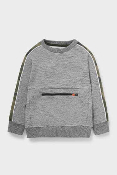 Enfants - Sweat-shirt - gris clair chiné