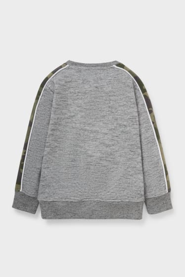 Kinder - Sweatshirt - hellgrau-melange