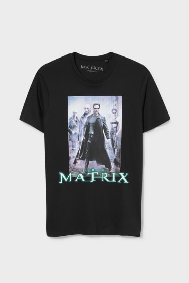 Herren - CLOCKHOUSE - T-Shirt - Matrix - schwarz