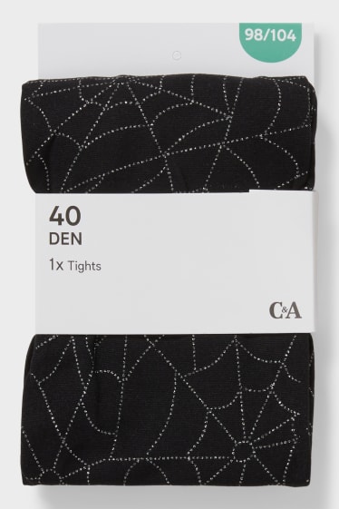 Children - Tights - 40 denier - shiny - black