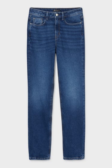 Kobiety - Straight Jeans - dżins-ciemnoniebieski