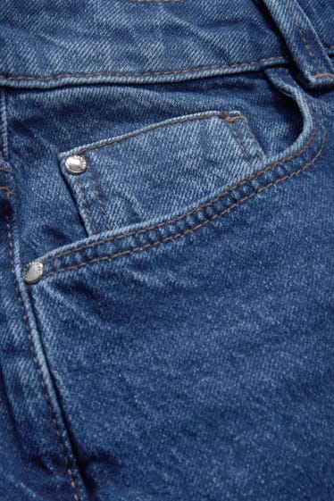 Kobiety - Straight Jeans - dżins-ciemnoniebieski