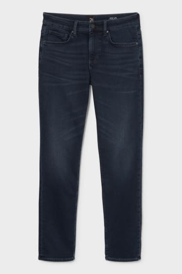 Pánské - Slim jeans - Flex - jog denim - LYCRA® - džíny - tmavomodré