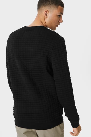 Heren - CLOCKHOUSE - sweatshirt - zwart