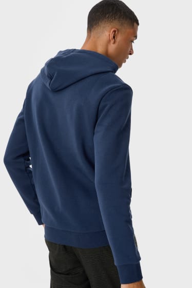 Heren - CLOCKHOUSE - hoodie - donkerblauw