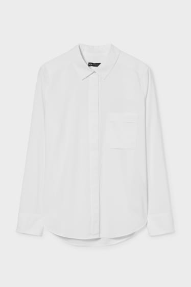 Women - Business blouse - white