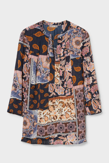 Women - Blouse - dark blue