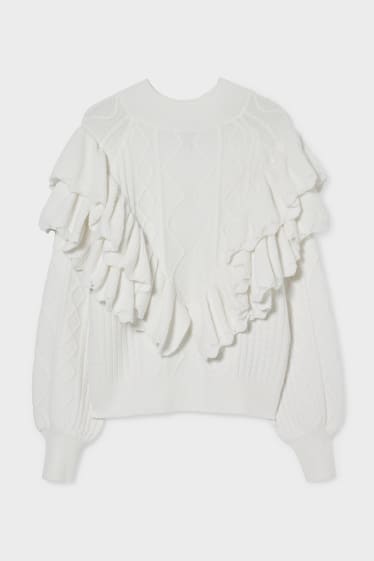 Women - CLOCKHOUSE - jumper - white