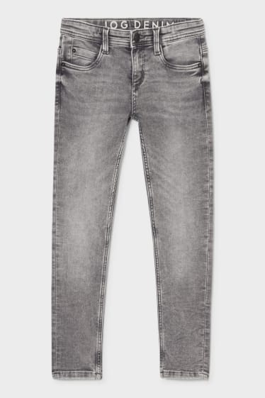 Kinder - Slim Jeans - Jog Denim - jeans-grau
