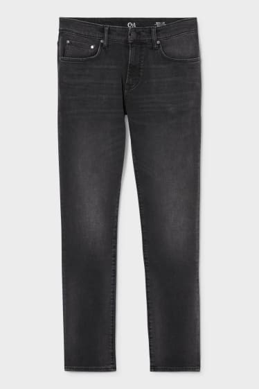 Men - Skinny jeans - LYCRA® - denim-dark gray