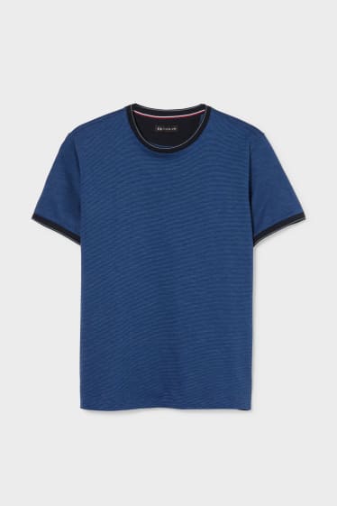 Heren - T-shirt - Flex - donkerblauw