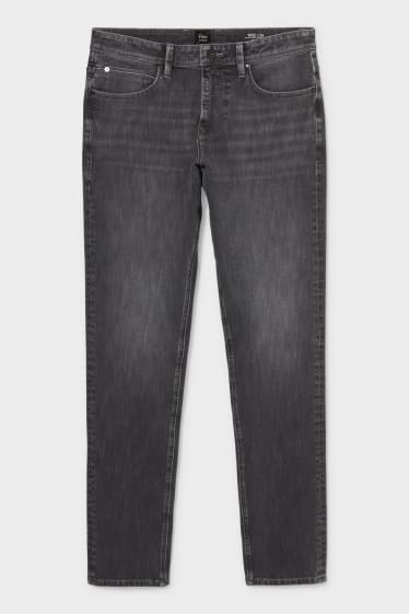 Mężczyźni - Slim jeans - Flex - LYCRA® - dżins-szary