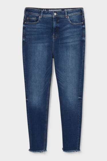 Kobiety - CLOCKHOUSE - skinny jeans - dżins-niebieski