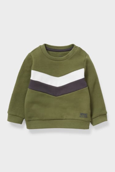 Babys - Baby-Sweatshirt - grün