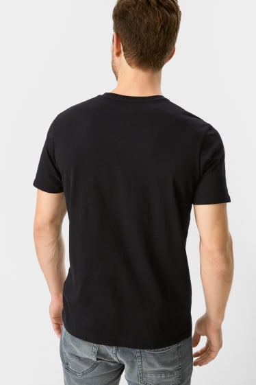 Heren - CLOCKHOUSE - T-shirt - Matrix - zwart