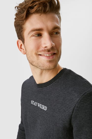 Men - CLOCKHOUSE - sweatshirt - gray-melange