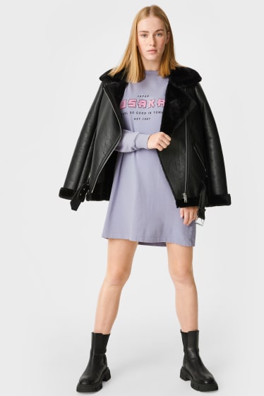 Teens & young adults - CLOCKHOUSE - sweatshirt dress - light violet