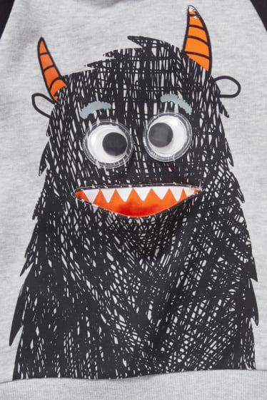 Children - Hoodie - light gray-melange