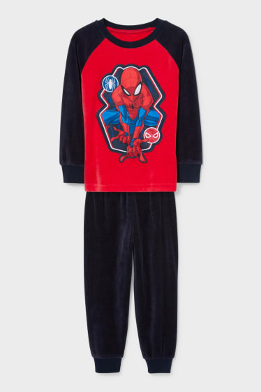 Kinder - Spider-Man - Pyjama - 2 teilig - rot