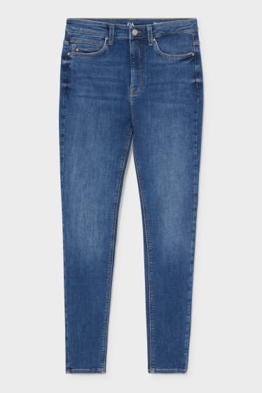 Dámské - Skinny jeans - high waist - LYCRA® - džíny - modré