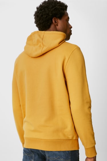 Men - Hoodie  - light yellow