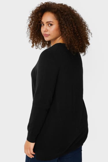 Women - Cashmere jumper - black