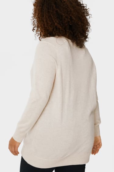 Donna - Pullover di cashmere - beige melange