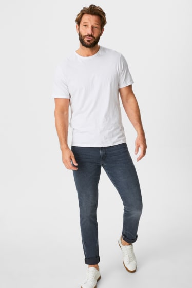 Men - Skinny jeans - LYCRA® - denim-blue gray