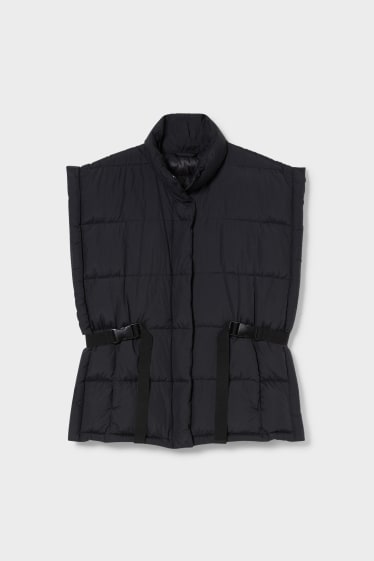 Women - Down gilet - black